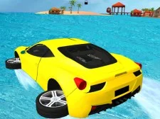 Juego de coches de surf acuático